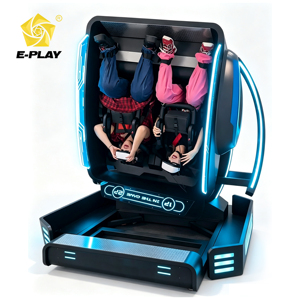 Simulador de Vuelo VR con Rotación de 360 Grados Eplay Factory, con Múltiples Juegos y Películas de Vuelo, Cabina de Simulador de Vuelo para 2 Jugadores - Product Image 1