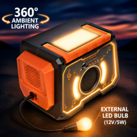 Station d'alimentation portable solaire Mini 76,8 Wh LiFePO4 BMS à onde sinusoïdale modifiée pour les urgences domestiques