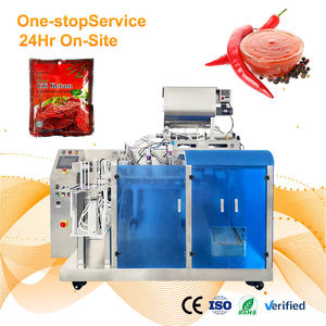 Automatic Chili Sauce Packing Machine Doypack Zipper Bag <b>Pouch</b> Filling Sealing Equipment for Hot Sauce Liquid Food Packaging - Product Image 1
