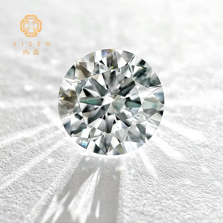 Bianco D VVS di grandi dimensioni 2 carati CVD lucido diamante sciolto fornitore più economico certificato IGI HPHT Lab diamante sviluppato in vendita