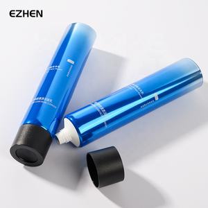 Tube de crème en plastique de 100 ml, qualité alimentaire, vide, avec étiquettes, laminé haute brillance, pour soins de la peau, lot OEM - Product Image 1