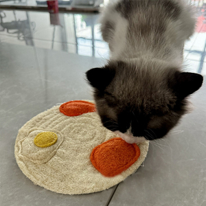 Jouets pour animaux de compagnie en loofah, griffoir pour chat, tapis de sol résistant à l'usure, griffoir vertical pour chat, griffoir mural pour cage, tapis - Product Image 3