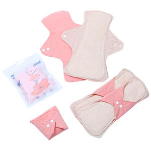 Nouvelles Serviettes Hygiéniques Lavables en Coton pour Seniors avec <span class=keywords><strong>Protection</strong></span> Anti-Fuites - Serviettes Menstruelles Réutilisables pour Adolescentes et Femmes Enceintes - Product Image 5