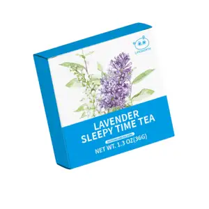 Lifeworth OEM dried lavender flower tea lavender sleepy time tea with peppermint