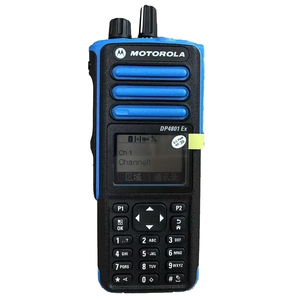 Walkie Talkie de Largo Alcance con GPS, Certificado Atex, Comunicación Impermeable IP67, Radio Inalámbrica de 5 km, DP4801EX, Adopta Tecnología Profesional - Product Image 1
