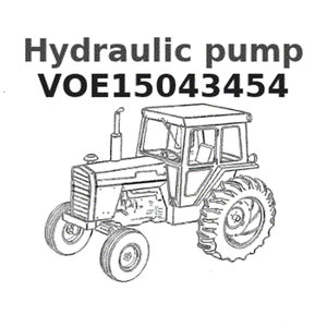 Pompe hydraulique principale VOE15043454 15043454 VOE15063350 15063350 VOE11173536 pour L180E L180F L180F HL L220D L220E - Product Image 2