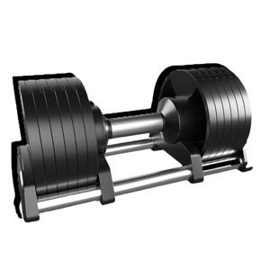 Ensemble d'haltères réglables dédiés à la salle de fitness - Product Image 1