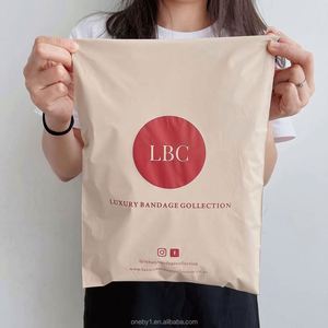 ซองไปรษณีย์พลาสติกย่อยสลายได้ พิมพ์โลโก้ตามสั่ง สีชมพู สำหรับบรรจุภัณฑ์เสื้อผ้า - Product Image 3