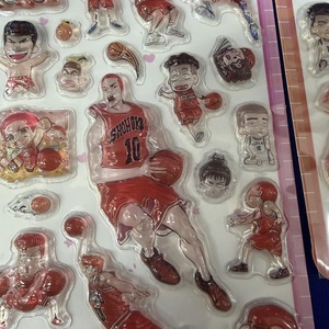 สติกเกอร์อีพ็อกซี่คริสตัลลาย Slam Dunk แบบขายส่ง ฮานามิจิ ซากุระกิ รุ่น Q แบบ 3 มิติ สำหรับตกแต่งสมุดบันทึก การ์ด Kpop และโทรศัพท์ - Product Image 4