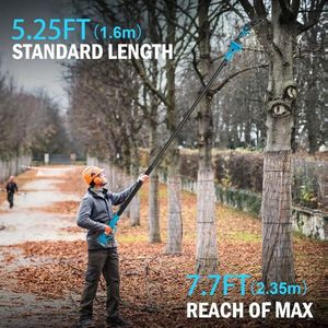 Giá thấp công nghiệp hàng đầu xử lý chất lượng cao 21V xách tay không dây gỗ chuỗi Saw Tree - Product Image 6