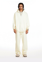 Ensemble de survêtement streetwear respirant et anti-humidité en polaire unisexe, sweat à capuche et pantalon oversize avec poches et cordon de serrage pour l'automne