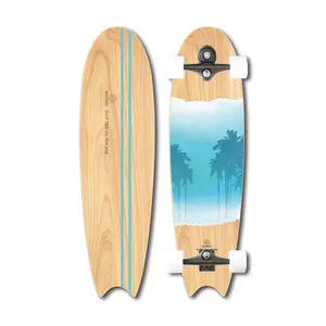 מקצועי 36*10 אינץ גרפי Surfskate להחליק לגלוש סיפון Custom בסטים