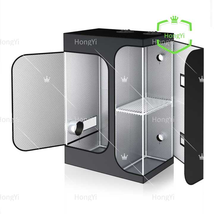 Factory Price OEM/ODM 90*60*135 CM Mylar Fabric Indoor Grow Room Grow Tent Greenhouse Box Grow Box for Plants