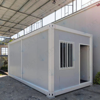 Unité de conteneur plat préfabriqué ignifuge et isolé FLKT, maison modulaire habitable en conteneur maritime