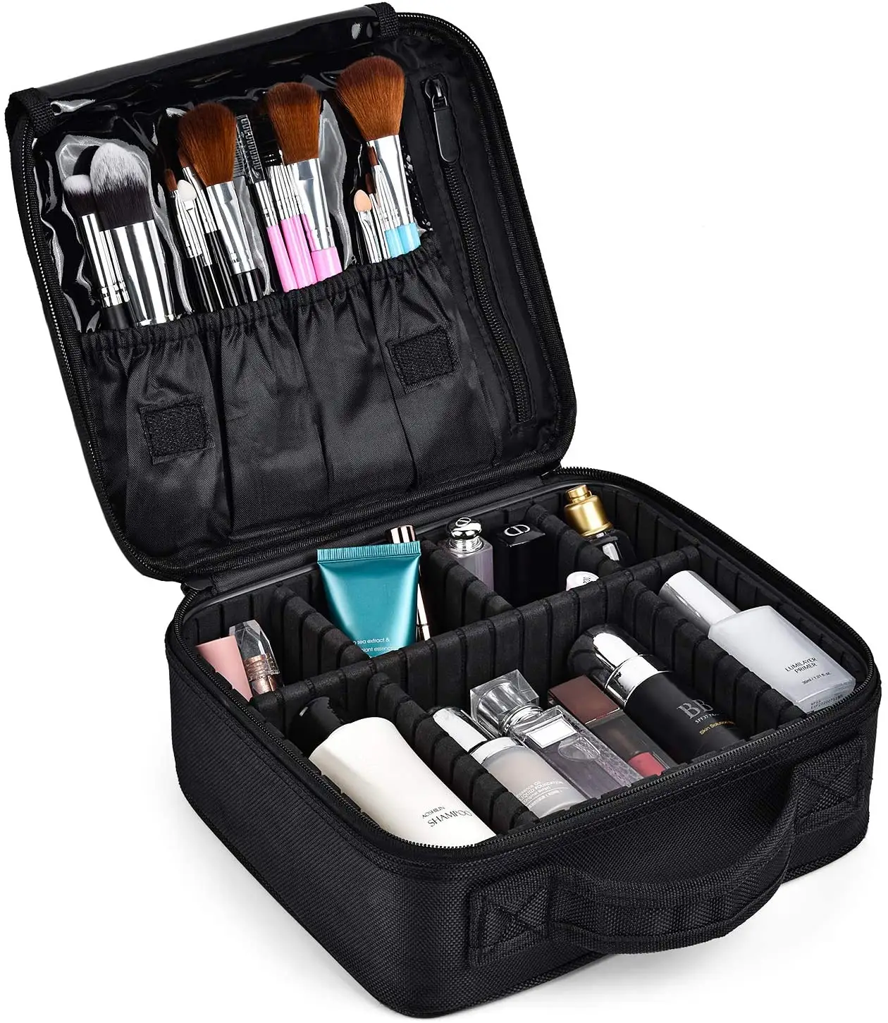 EVA Bags Beauty Cases Detachable Tool Boxes Brushes Bags Travel Makeup Case Professional Cosmetic Bag