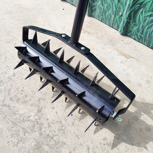 <span class=keywords><strong>Aireador</strong></span> de césped con <span class=keywords><strong>rodillo</strong></span> Manual ajustable, herramienta de mano de jardín OEM personalizable para airear suelo y césped, herramienta de aireación - Product Image 4