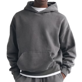 Sudaderas con Capucha de Algodón al por Mayor para Hombre, Sudadera con Capucha Personalizada con Logotipo Tejido para Hombre - Product Image 2