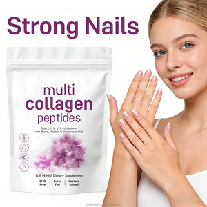 Colágeno en Polvo de Marca Privada, Suplemento de Colágeno, Péptidos en Polvo para Belleza, Colágeno Marino Orgánico en Polvo, Gomitas, Bebida - Product Image 1
