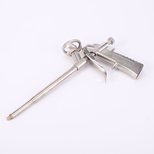 Pistola de calafateo manual de aluminio de grado industrial para espuma en aerosol, herramienta de trabajo metálica OEM personalizable para construcción - Product Image 2