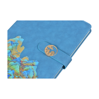 Carnet d'étudiant en petite série avec fermoir multicolore et impression couleur – Fabricant de carnets pour la salle de classe