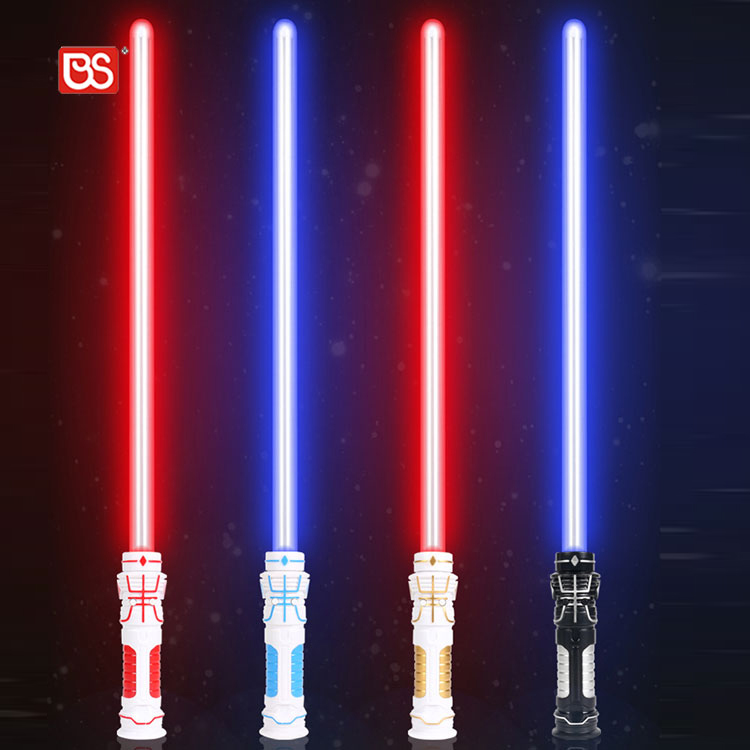 Световой меч BS Skywalker Starwars, меняющий цвет со светодиодом, музыкальный Blaster Kylo Ren