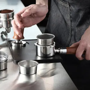 SUS304 Rvs Barista Tool Espresso Koffie Manden Voor Vier