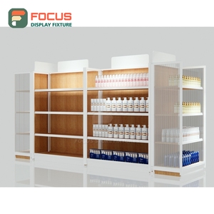 Luxury Hairpiece Display Counter Glass Showcase Lockable Drawer Shelf Display Counter Cabinet - Product Image 1