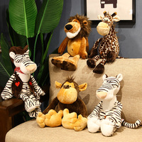 Offre Spéciale : Porte-clés en Peluche Série Animaux de la Forêt Réalistes – Breloque de Sac, Cadeau pour Amis, Plusieurs Tailles Disponibles