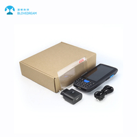 Colector de Datos Móvil Blovedream PDA Industrial Robusto Android con Lector NFC y Escáner de Código de Barras Láser 1D 2D