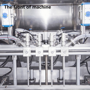 Zxsmart tự động lọ nhựa thủy tinh dán mứt sốt cà chua BBQ cà chua nóng nước sốt chai chất lỏng Ớt dầu điền dòng máy - Product Image 4