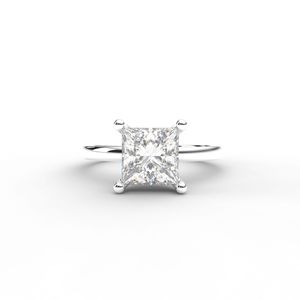 Most Selling Moissanite Engagement <b>Ring</b> for Bridal Jewelry Wedding Celebration and Gift Giving Available At Best Market Price - Product Image 6