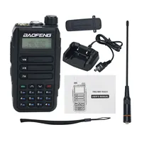 Baofeng-walkie-talkie UV-16, 12W, 20KM, VHF marino, UHF, ajuste Manual, Radio transceptor portátil