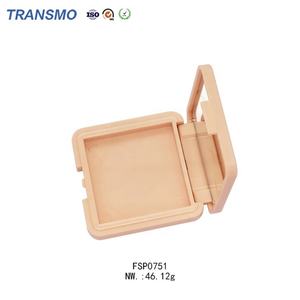 <b>PLA</b> Biodegradable Cosmetic Packaging Custom Blush Compact case <b>Pla</b> Biodegradable Cosmetic Blush Containers with Mirror - Product Image 3