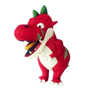 Publicité produits gonflables personnalisés Costume Costume dessin animé Animal mobile marche gonflable Dragon dinosaure