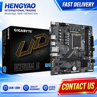 Carte mère de bureau Gigabyte B760M E LGA1700 Micro-ATX, RAM DDR5, SATA, chipset Intel B760, compatible avec les processeurs Intel Core I3/i5/i7/i9