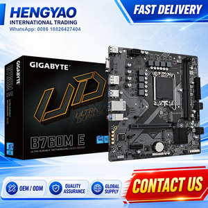 Carte mère Gigabyte B760M E lga1700 compatible avec les processeurs Intel Core i3 i5 i7 i9, carte mère Intel B760 micro-ATX, RAM DDR5, neuve - Product Image 1