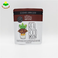 Op maat gedrukte, voedselveilige zakken met hersluitbare ritssluiting voor smoothies, gedroogd fruit en snoep - PET/VMPET/PE