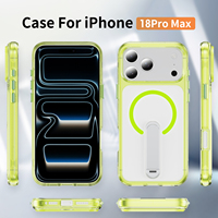 Magnetring-Handyhülle Geeignet für iPhone 18 Pro Max, mit Klappständer, Eingebautem Starkem Magnet, Stabilem Kabellosen Laden