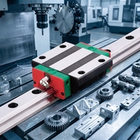 Rail de guidage linéaire haute précision HGR20 avec chariot carré HGH20CA HGH15/HGR15/HB15 pour machine de fraisage CNC