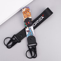 Gantungan Kunci Pendek Anti Hilang dengan Logo Kustom untuk Promosi dan Pemasaran Aktivitas Perusahaan, Hadiah Gantungan Kunci Lanyard