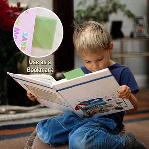 Marque-pages promotionnels vierges en plastique PET transparent et PVC pour étudiants - Product Image 2