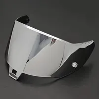 Nouveau casque R10 visière pour Alpinestars Supertech R10 casque de moto résistant aux UV Anti-buée dégagement rapide argent rouge remplacement