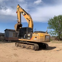 Excavatrice d'occasion de 20 tonnes, modèle Cat320d2L, provenant du Japon, avec pièces et moteur à injection directe Mitsubishi3066