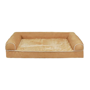 Grand oreiller de luxe personnalisé pour lit de chien en mousse à mémoire de forme Oreiller orthopédique intérieur imperméable pour chien Canapé confortable pour animaux de compagnie - Product Image 5