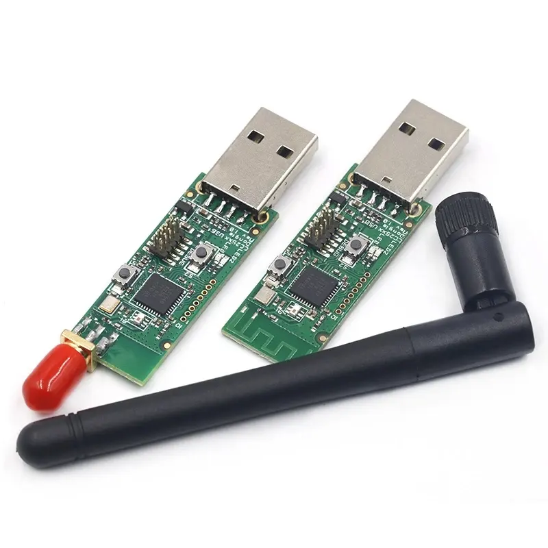 Zigbee CC2531 CC2540 Sniffer Nirkabel, Modul Penganalisa Dongle Antarmuka USB Papan Dasar