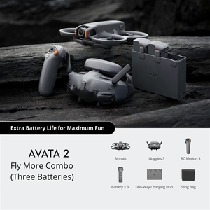 Dron DJI <span class=keywords><strong>Avata</strong></span> 2 Original con Cámara 4K, Control Remoto, FPV, Motor sin Escobillas, Alcance de 13 km, Mini Dron de Plástico, Tiempo de Vuelo de 21-30 min - Product Image 2