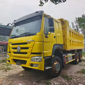 รถบรรทุกฮาวเวอร์ 6x4 มือสองขายดี ทนทาน เหมาะสำหรับงานเหมือง ขนส่งบนถนนลุยโคลน ถนนขรุขระ รับน้ำหนักมาก มาตรฐานยูโร 2 ดีเซล - Product Image 6