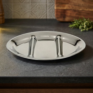 Plateau de service rectangulaire en acier inoxydable de qualité commerciale, finition polie, compatible lave-vaisselle, idéal pour la restauration, lasagnes et pâtes - Vente chaude - Product Image 2