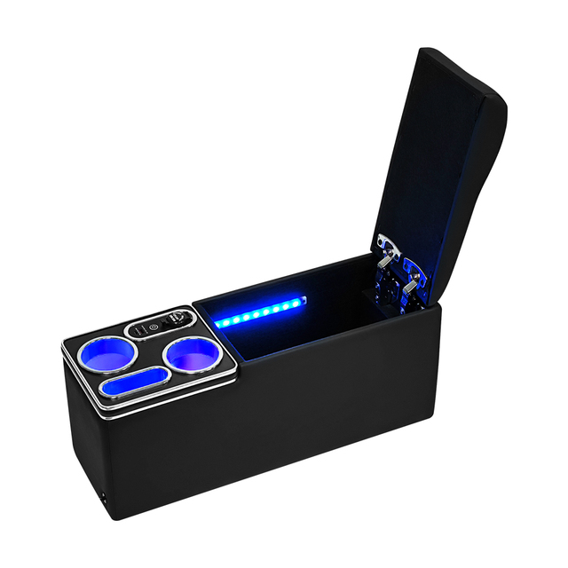 For Nissan Serena C27 E-Power Armrest Console Box Wireless Charging Armrest Box USB Port Storage Console Box