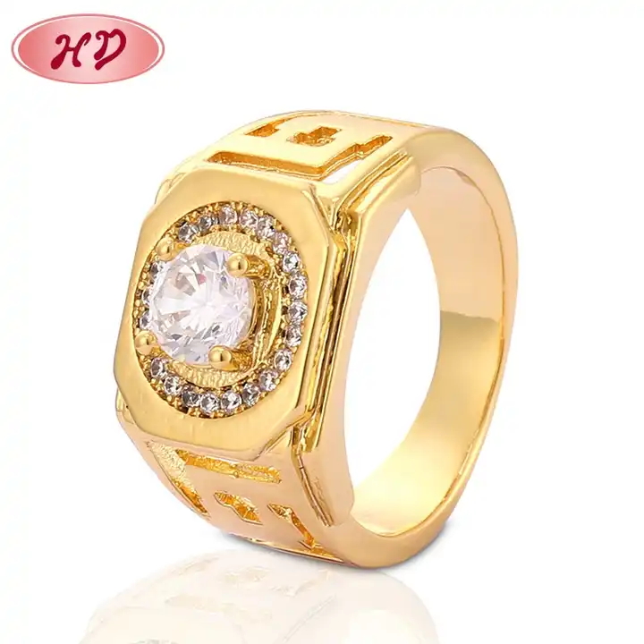 Buy Gold-toned Rings for Men by MYKI Online | Ajio.com